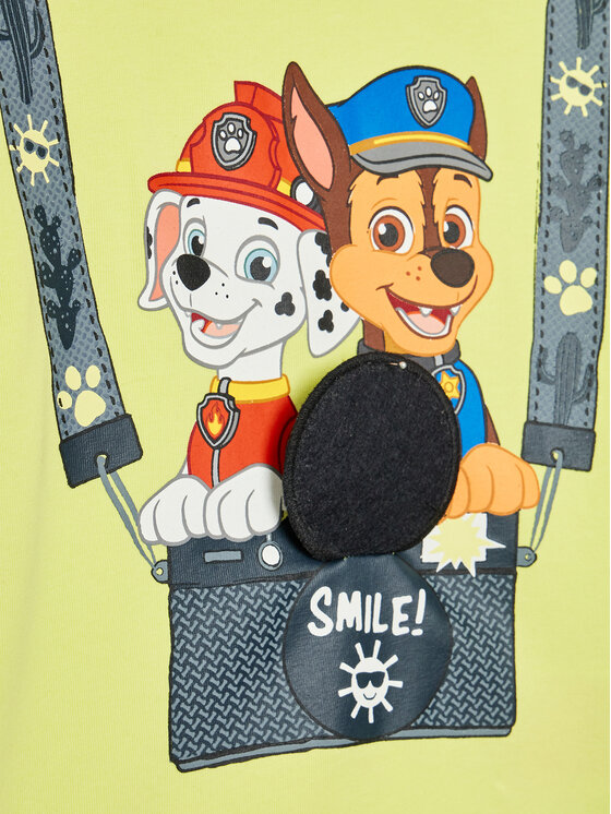 NAME IT NAME IT T-shirt PAW PATROL 13203540 Verde Regular Fit