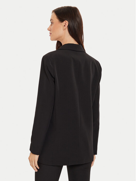 Maryley Maryley Marynarka 24IB112/43NE Czarny Regular Fit