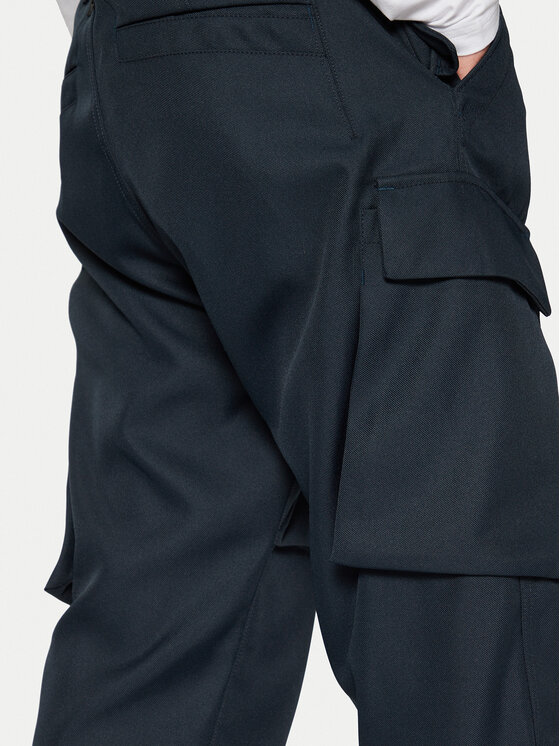 G-Star Raw G-Star Raw Kalhoty z materiálu R-3N D25224 862 Tmavomodrá Straight Fit