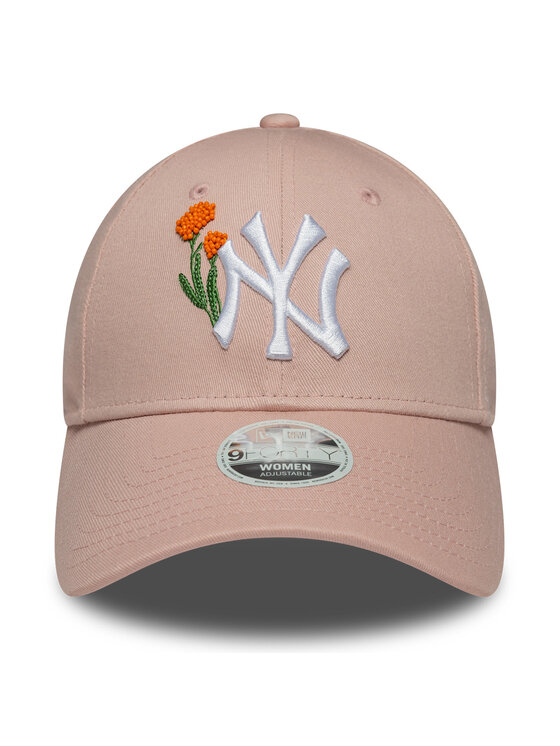 New Era New Era Czapka z daszkiem New York Yankees Womens MLB 9FORTY 60667503 Różowy