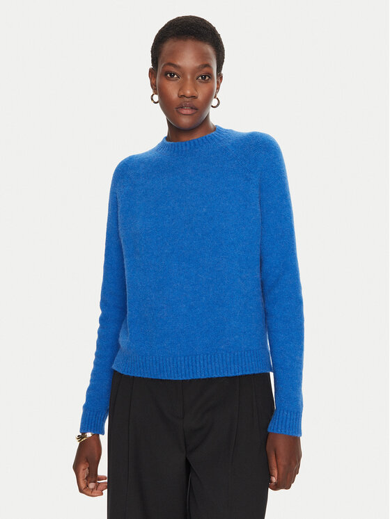 BOSS Boss Pulover Febisan 50478315 Modra Regular Fit