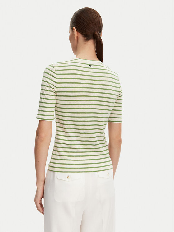 Weekend Max Mara Weekend Max Mara T-shirt Opzione 2515941012 Verde Regular Fit