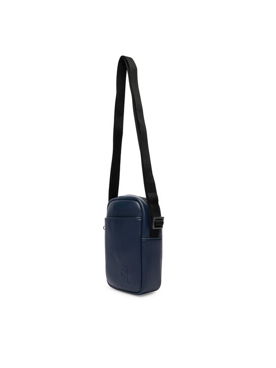 Calvin Klein Calvin Klein Geantă crossover Bold Ck Slim Reporter LV04D3279G Bleumarin