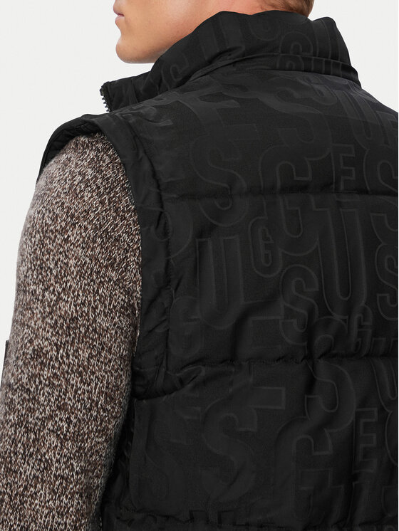 Guess Guess Winterjacke M6BL38 W4149 Schwarz Regular Fit
