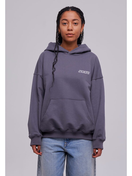 2005 2005 Mikina Basic Šedá Oversize