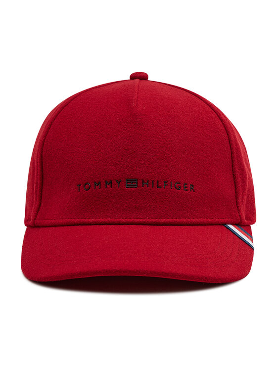Tommy Hilfiger Tommy Hilfiger Καπέλο Jockey Uptown Cap AM0AM07866 Κόκκινο