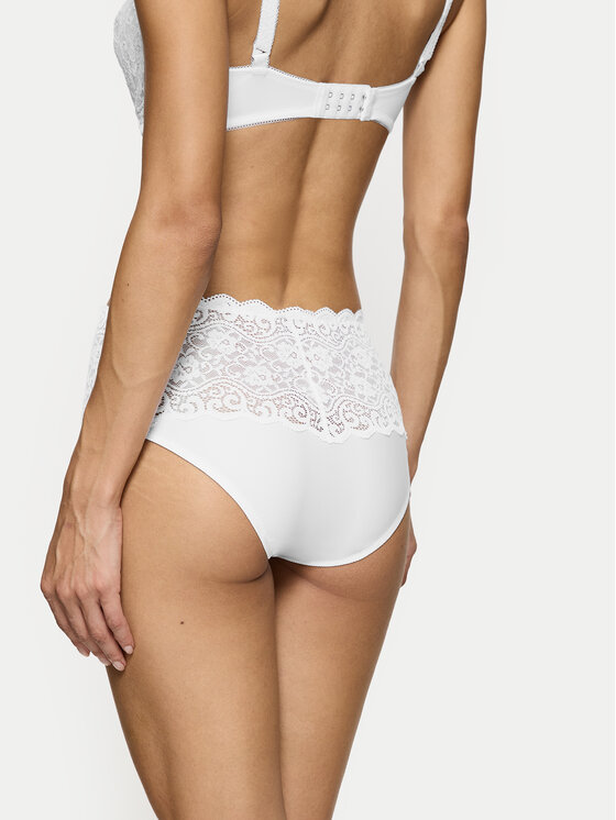 Triumph Triumph Figi klasyczne z wysokim stanem Amourette 10210675 Biały