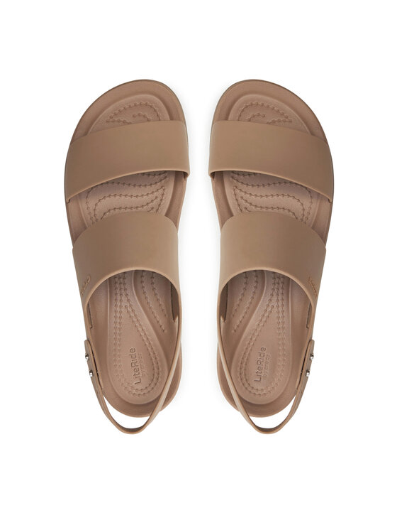 Crocs Crocs Szandál Brooklyn Low Wedge W 206453 Bézs