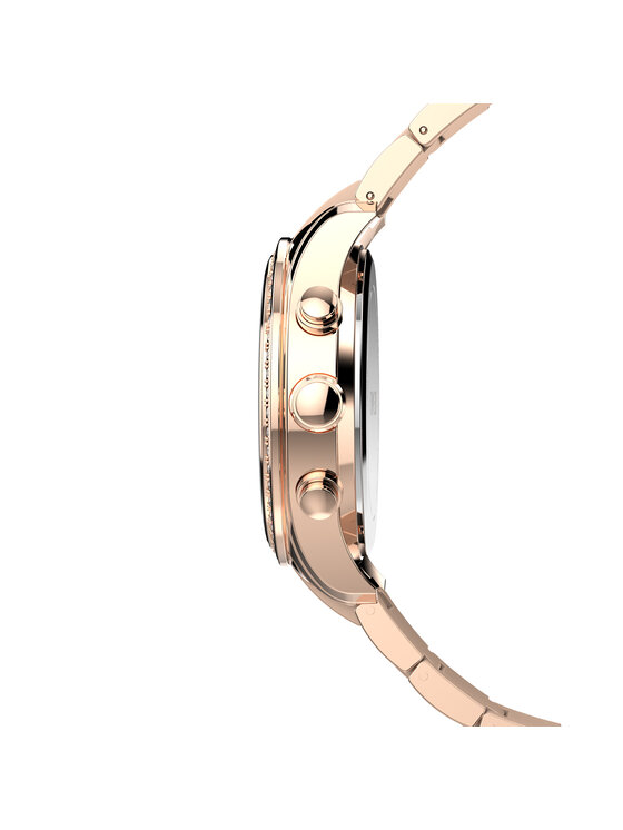 Timex Timex Käekell Dress Chronograph TW2W20100 Roosa kuld