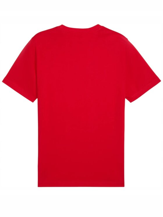 Puma Puma T-Shirt Ess No. 1 Logo Tee 682532 Czerwony Regular Fit