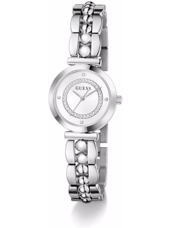 Guess Guess Hodinky GW0994L1 Stříbrná