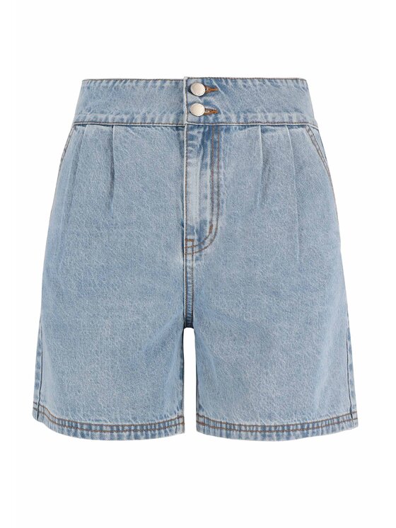 Volcano Volcano Szorty jeansowe E-TOOLSY Niebieski Regular Fit