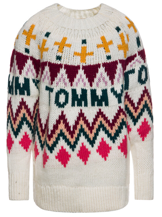 Tommy Jeans Tommy Jeans Пуловер Tjw Fairisle DW0DW07188 Цветен Regular Fit
