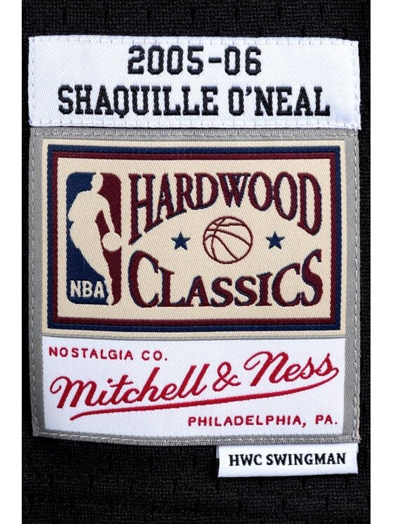 Mitchell & Ness Mitchell & Ness Tank top NBA SWINGMAN MIAMI HEAT SHAQUILLE O`NEAL Čierna Regular Fit