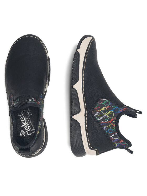 Rieker Rieker Halbschuhe 45957-00 Schwarz