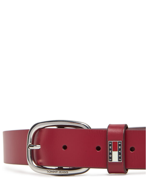 Tommy Jeans Tommy Jeans Ženski remen Tjw Oval 3.0 AW0AW15836 Crvena