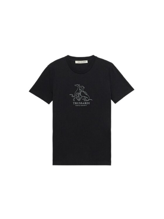 Trussardi Trussardi T-shirt G0278100049N033 Nero Regular Fit