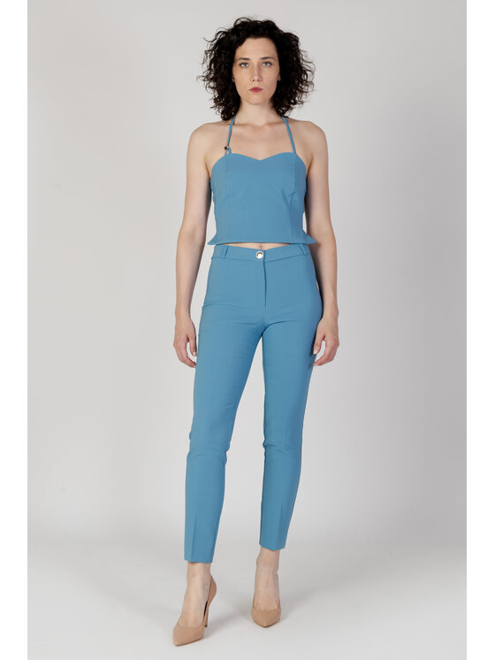 Rinascimento Rinascimento Top SFIANCATA Turchese To Fit