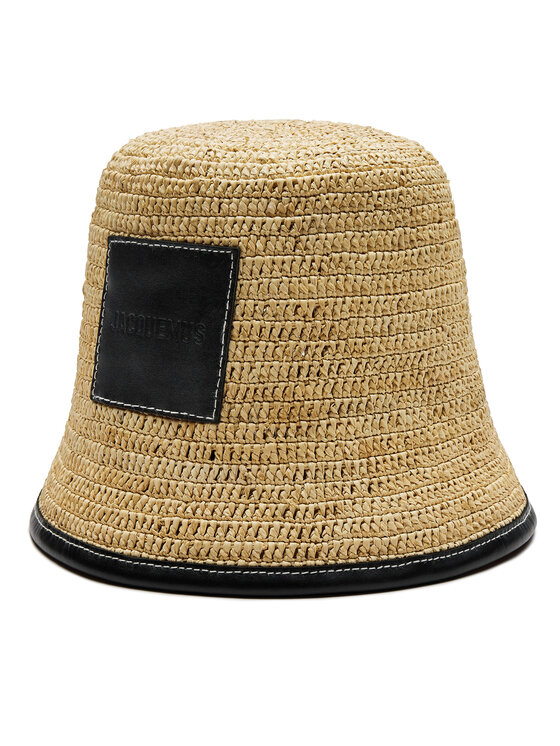 JACQUEMUS Platmale Cappello 245AC642 Bēšs