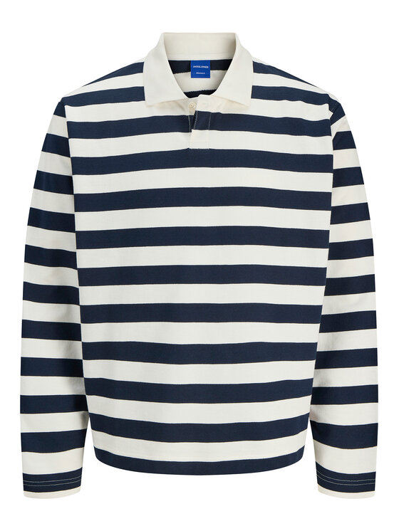 Jack & Jones Jack & Jones Polokošeľa Bleecker 12285805 Tmavomodrá Loose Fit