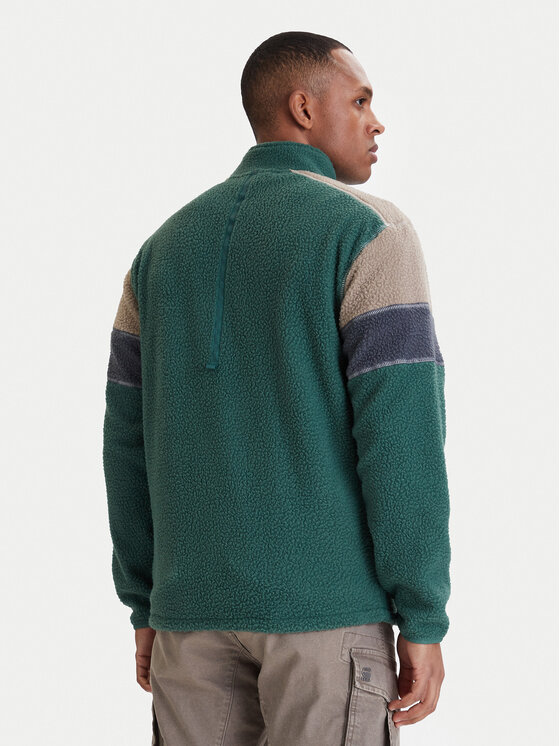 Quiksilver Quiksilver Fleece Clean Coast Block EQYPF03065 Πράσινο Loose Fit