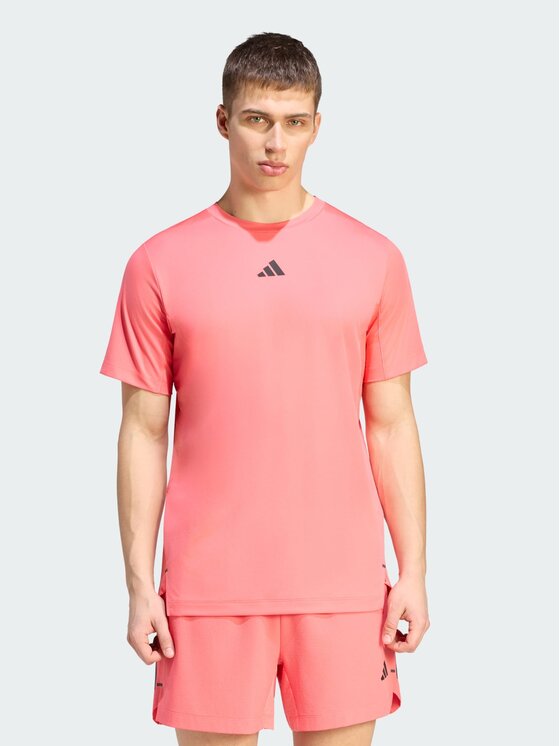adidas adidas Koszulka techniczna 159353 Różowy Regular Fit
