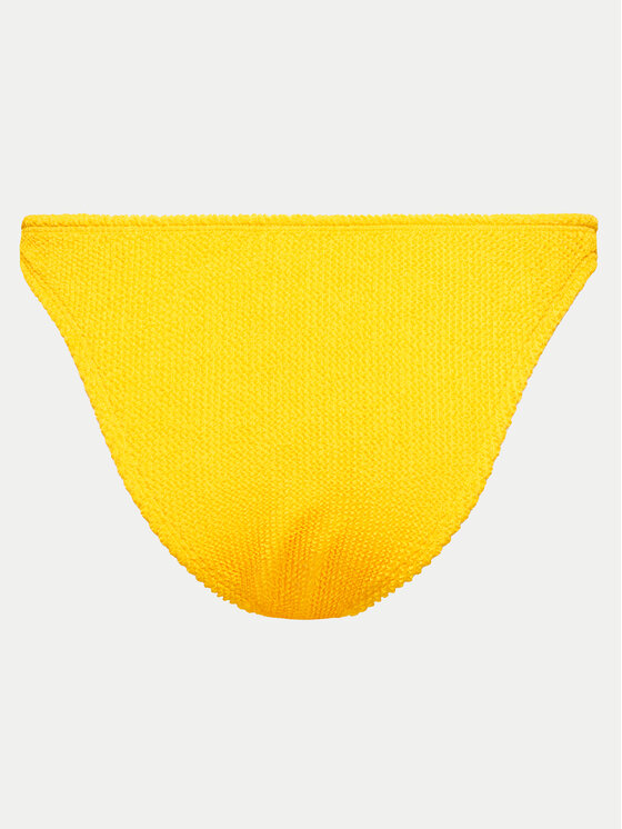 Hunkemöller Hunkemöller Dół od bikini Crinkle 205680 Żółty