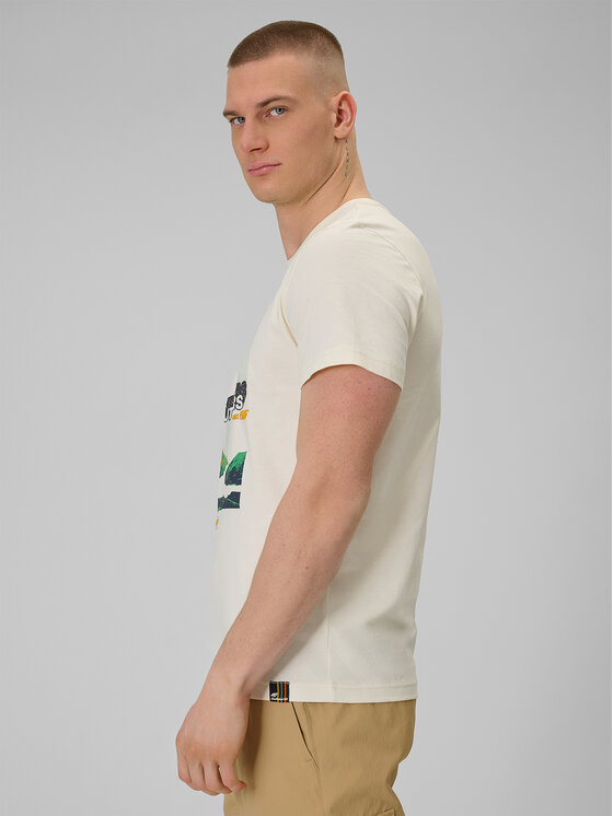 4F 4F T-Shirt MISSION READY Biały Regular Fit