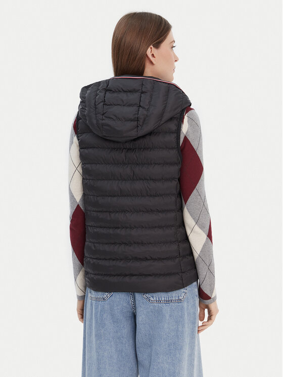 Tommy Hilfiger Tommy Hilfiger Liemenė Global Stripe WW0WW42051 Juoda Regular Fit