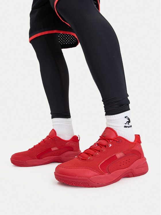 SHAQ SHAQ Sneakersy EO-GOLIATH AQ95071M-RZ Červená