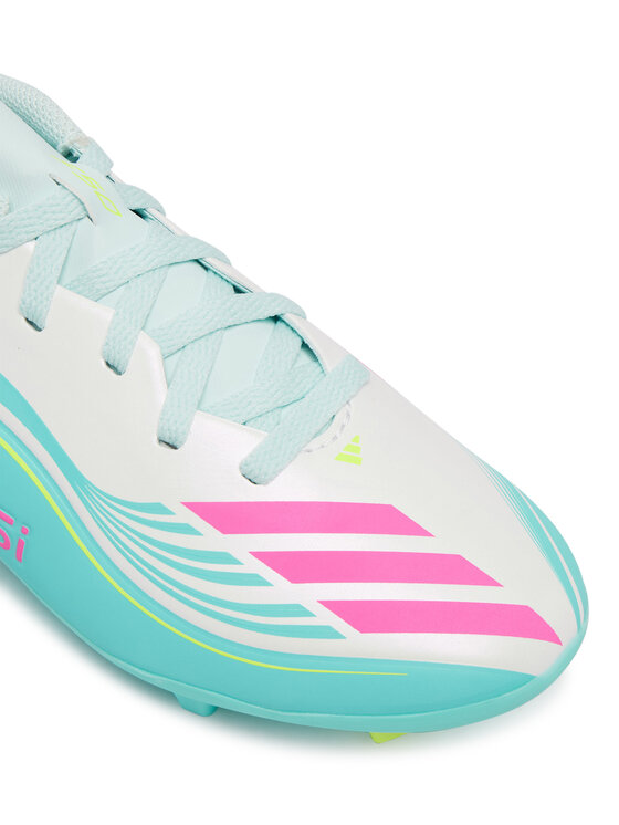adidas adidas Futbalové topánky F50 Messi League Firm Ground /Multi Ground JQ0942 Biela
