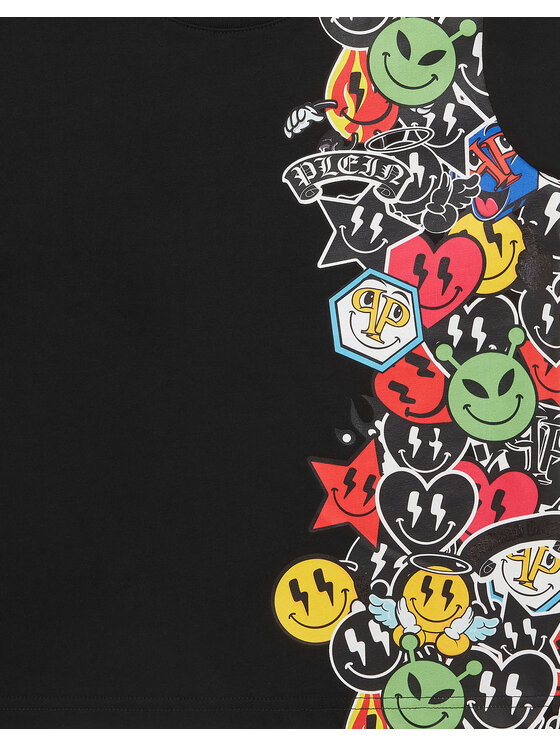 PHILIPP PLEIN PHILIPP PLEIN T-shirt 19957 Nero Regular Fit