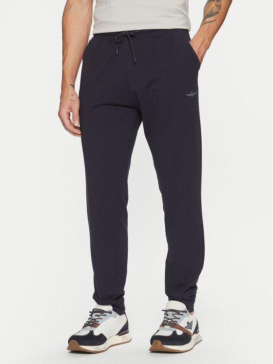 Aeronautica Militare Aeronautica Militare Pulóver 242TF082F459 Sötétkék Regular Fit