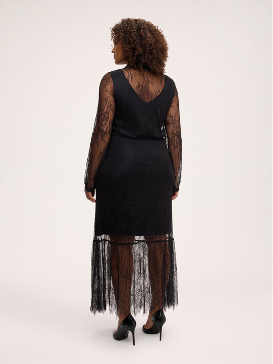Fiorella Rubino Fiorella Rubino Abito da sera 7048T001814N033 Nero Regular Fit