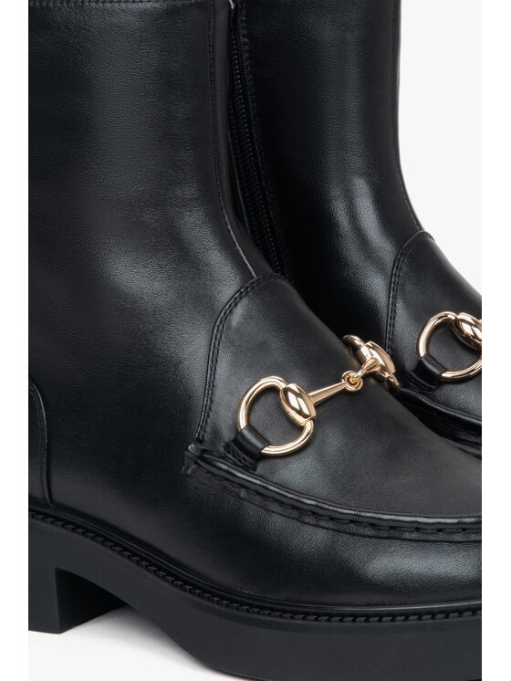 Estro Estro Μποτάκια ER00118392 Μαύρο