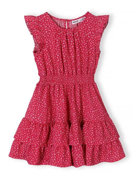 minoti minoti Sukienka codzienna 30DRESS169 Różowy Regular Fit
