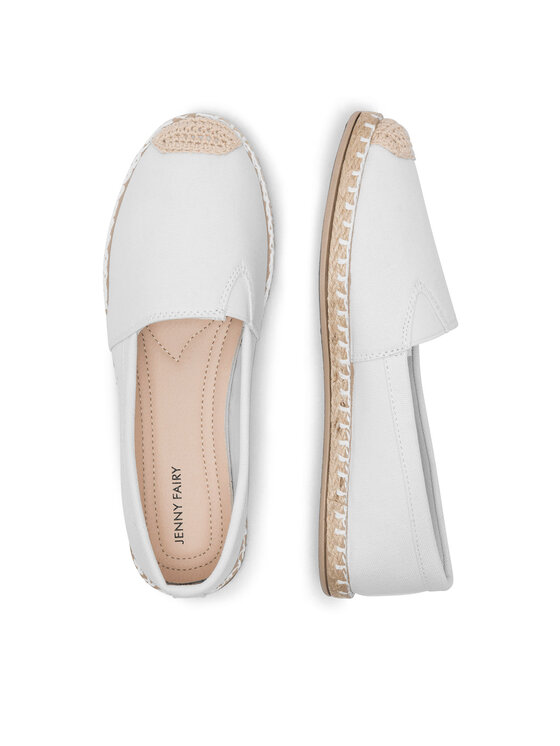 Jenny Fairy Jenny Fairy Espadrilky WYL04103-1 Biela