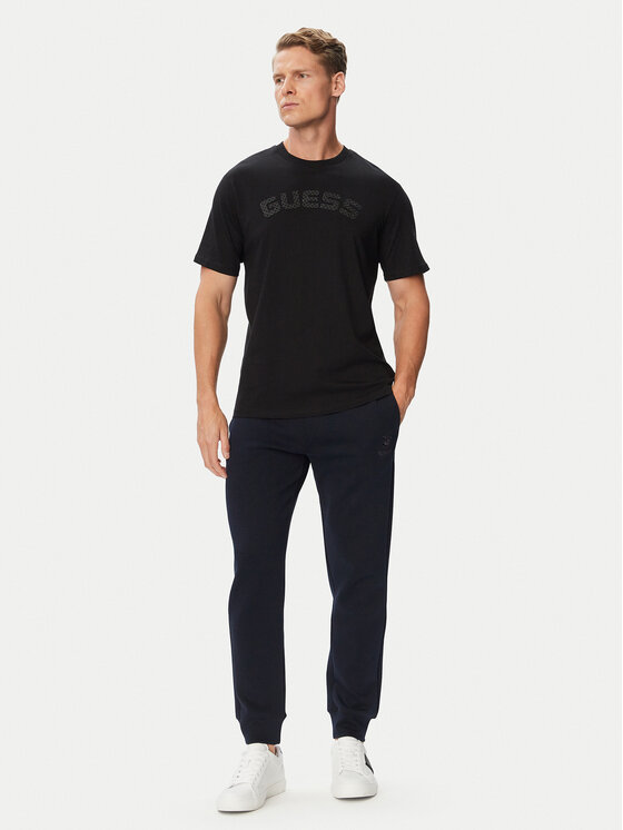 Guess Guess Marškinėliai Z6BI04 K6534 Juoda Regular Fit
