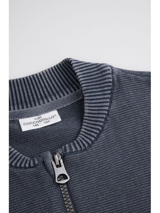 Coccodrillo Coccodrillo Sweter WC6172201CSB-014 Niebieski Regular Fit