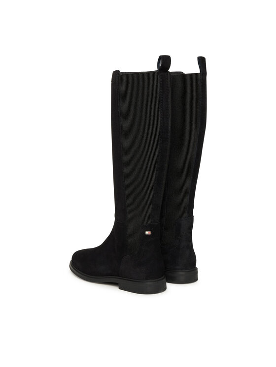 Tommy Hilfiger Tommy Hilfiger Stivali Flag FW0FW08779 Nero