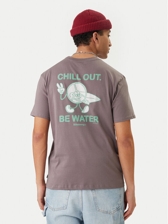 Billabong Billabong T-Shirt Gimmicks EBYZT00363 Μωβ Regular Fit
