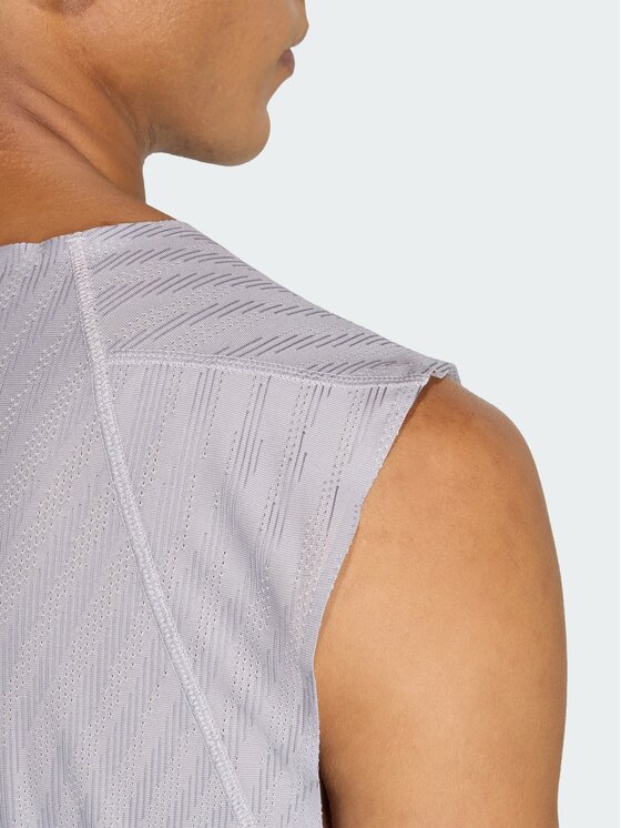 adidas adidas Tank top 164724 Szary jasny Regular Fit