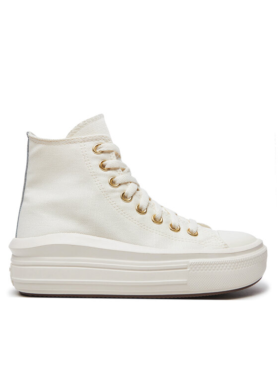 Converse Modne Superge Chuck Taylor All Star Move Tonal Canvas A08384C Bela