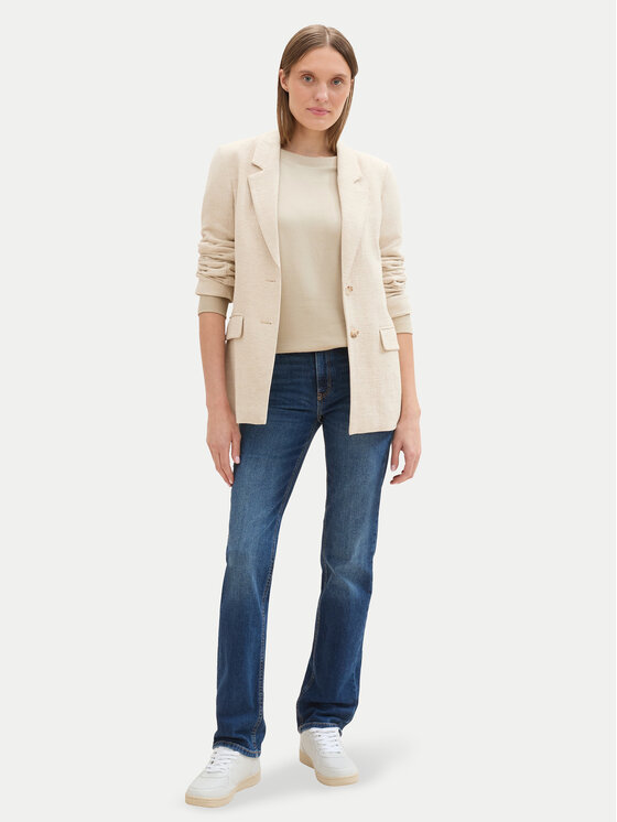 Tom Tailor Tom Tailor Jeans hlače Kate 1043405 Modra Straight Fit