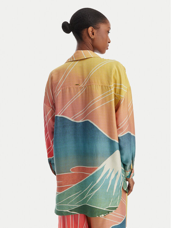 Maaji Maaji Košile Sakura Scenery Dreambound PT2321CLS011 Barevná Relaxed Fit
