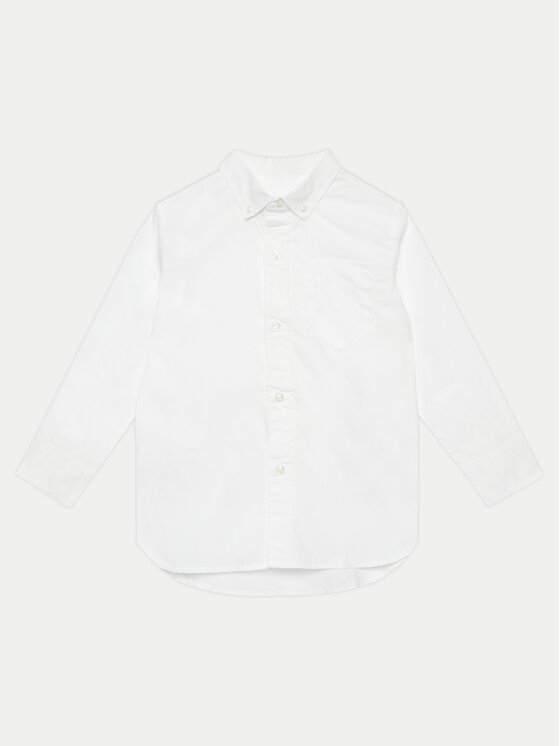 Gap Gap Сорочка 858573-00 Білий Regular Fit