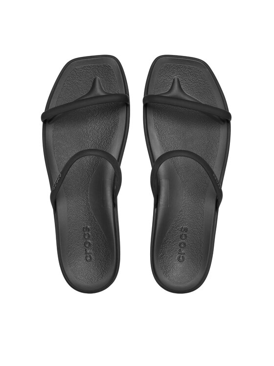 Crocs Crocs Natikače Miami Two Strap Sandal 209795 Crna