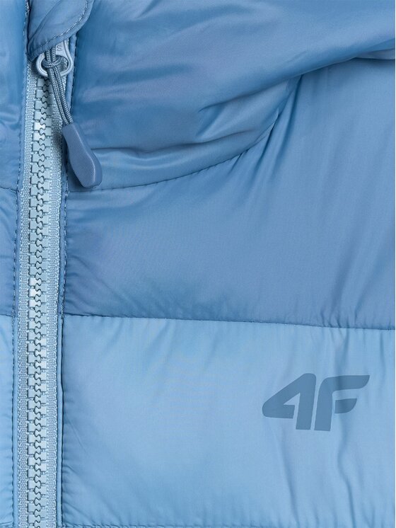 4F 4F Giubbotto piumino 4FJRAW25TDJAM0770-32S Blu scuro Regular Fit