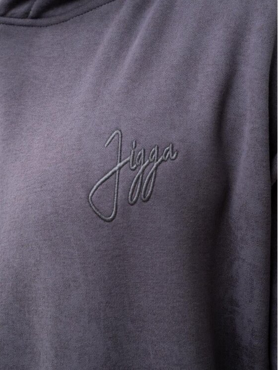 Jigga Wear Jigga Wear Bluza 132048 Szary Oversize