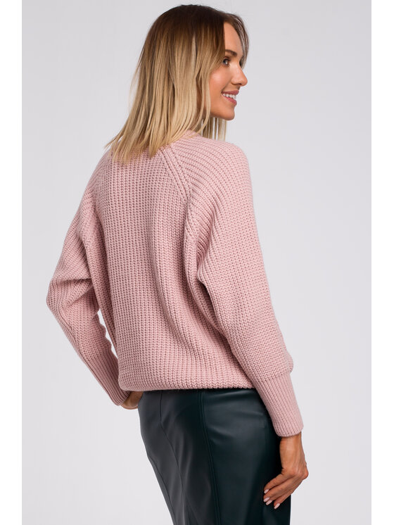 Made of Emotion Made of Emotion Sweter M537 Różowy